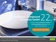 Tablet Screenshot of fcm-germany.com